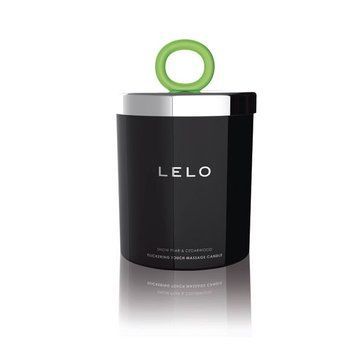 Массажная свеча LELO Massage Candle Snow Pear & Cedarwood, соевый воск, 36 часов горения SO8128 фото