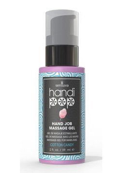 Вкусный гель для изысканных мануальных и оральных ласк Sensuva &mdash; Handipop Cotton Candy (59 мл) SO9820 фото