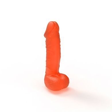 Мыло в форме пениса Чистий Кайф MEDIUM Orange, крафтовое мыло-член, натуральное SX2309 фото