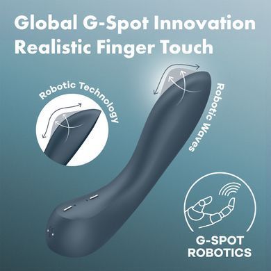 Стимулятор точки G Satisfyer G-Spot Wave 4, эффект ласки пальчиком, 12 режимов SX2167 фото