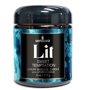 Массажная свеча Sensuva Lit Sweet Temptation Massage Candle 113г SX2599 фото
