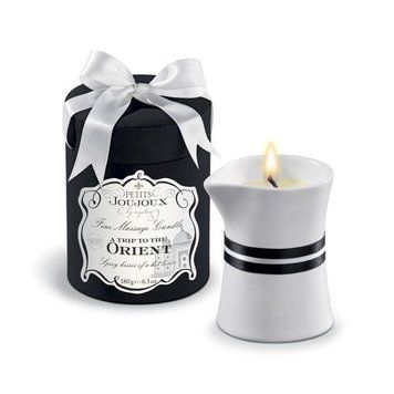 Массажная свечa Petits Joujoux - Orient - Pomegranate and White Pepper (190 г) роскошная упаковка SO3144 фото