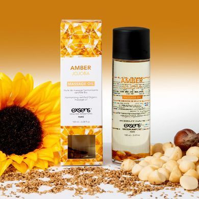 Массажное масло EXSENS Amber Jojoba (гармонизирующее с янтарем) 100мл, натуральное SO2369 фото