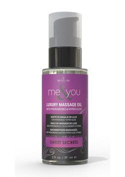 Массажное масло Sensuva Me&You - Sweet Secrets (Pomegranate, Fig, Coconut & Plumeria) 59 мл SO9832 фото