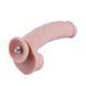 Силіконовий фалоімітатор для секс-машин Hismith 8.3&Prime; Silicone Dildo, вигнутий, система KlicLok SO6205 фото 1
