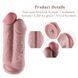 Двойной дилдо для секс-машин Hismith 8.5&rdquo; Two Cocks One Hole Silicone Dildo SO6206 фото 2