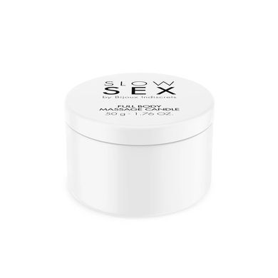 Массажная свеча Bijoux Indiscrets SLOW SEX Massage Candle (50 г) SO9341 фото