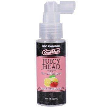 Увлажняющий оральный спрей Doc Johnson GoodHead &ndash; Juicy Head Dry Mouth Spray &ndash; Pink Lemonade 59мл SO6065 фото