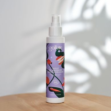 Масажна олія Goliate Huile De Massage Aphrodisiaque 100 мл, органічна, зігрівальний ефект SX3016 фото