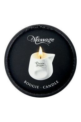 Массажная свеча Plaisirs Secrets Ylang Patchoul (80 мл) подарочная упаковка, керамический сосуд SO1857 фото