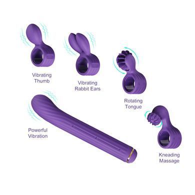 Вибратор Otouch Magic Stick S1 Plus - Purple SO9438 фото