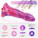 Фаллоимитатор для секс-машин Hismith 10.3&Prime; Silicone Monster Dildo Series, KlicLok и присоска SO6216 фото 4