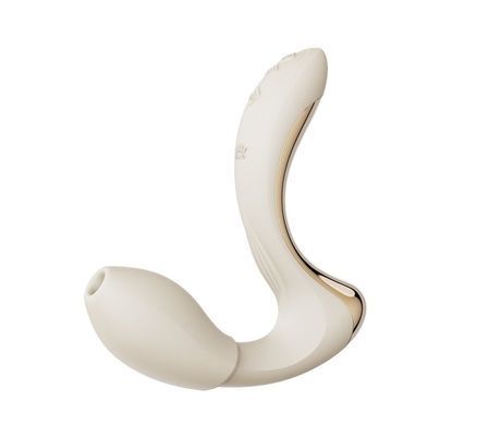 Вибратор-пульсатор с вакуумной насадкой Zalo &ndash; Talis G-Spot PulseWave Vibrator Ivory White SX0714 фото