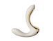 Вибратор-пульсатор с вакуумной насадкой Zalo &ndash; Talis G-Spot PulseWave Vibrator Ivory White SX0714 фото 3