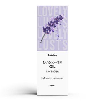 Массажное масло Satisfyer Massage Oil Lavender 250 мл SX2703 фото