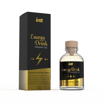 Масажний гель для інтимних зон Intt Energy Drink (30 мл) розігрівальний SO2926 фото