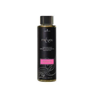 Массажное масло Sensuva - Me&You Pink Grapefruit & Vanilla Bean (125 мл) с феромонами SO4464 фото
